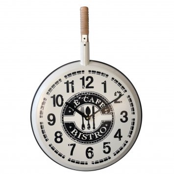 Wanduhr Bistro