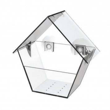 Vogelfutterhaus Nessa transparent 1-teilig
