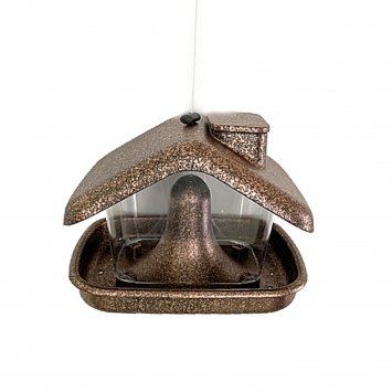 Vogelfutterhaus Nessa Metallic Gold