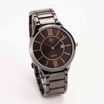 Ultraflache Herrenuhr „Onyx“