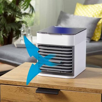 Mini-Klimaanlage mit Stimmungslicht