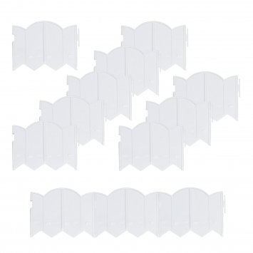 Beeteinfassung 1000 cm Zierzaun Cloud mit Beleuchtung