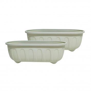 Blumenkasten Nessa Pastell 2er-Set