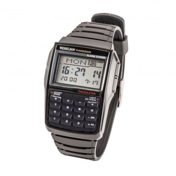 Digitale Taschenrechneruhr „Retro“