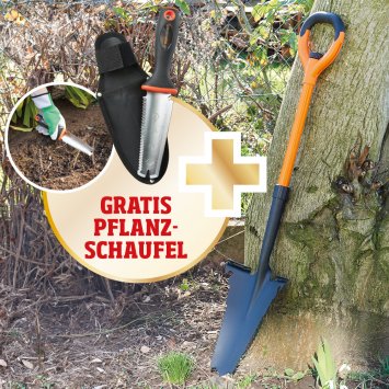 Spaten mit Wurzelsäge