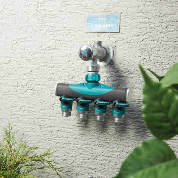 Wasserhahn-Verteiler 4-fach