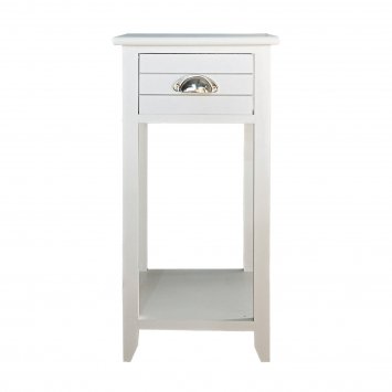 Beistelltisch Mia Landhaus Weiß
