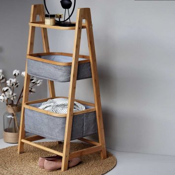 Haushaltsregal mit Ablage