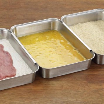 Panier-Set aus Edelstahl