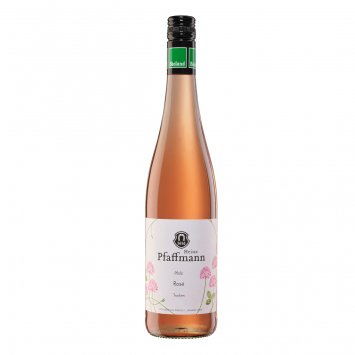 Pfaffmann Bio Pfalz Rose QbA trocken zart feines Mundgefühl 750ml