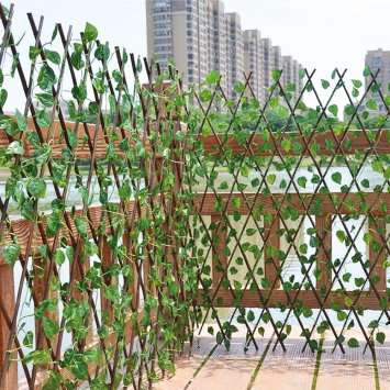 Flexibler Efeu-Sichtschutz