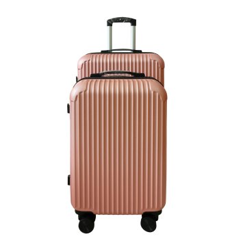 Hartschalenkoffer 2er-Set Frenzi Rosegold