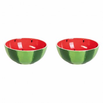 Keramik Geschirr "Melone"