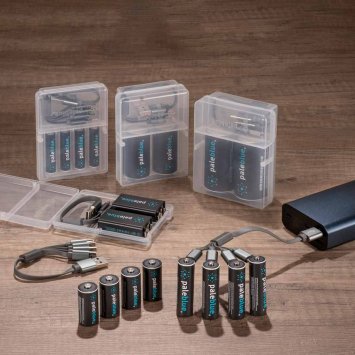 Wiederaufladbare USB-C-Akkus