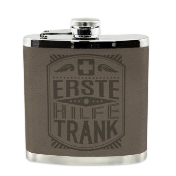 Echter Kerl Flachmann Erste Hilfe