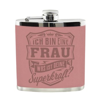 Echter Kerl Flachmann Frau