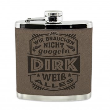 Echter Kerl Flachmann Dirk