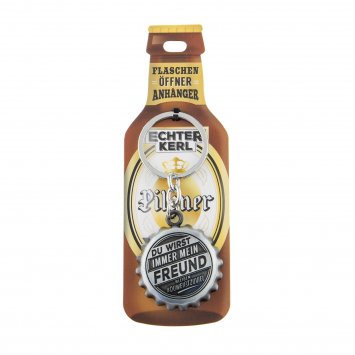 Echter Kerl Flaschenöffner Freund