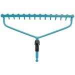 Gardena combisystem Bügelrechen Robuste Harke mit 14 Zinken 360mm Breite