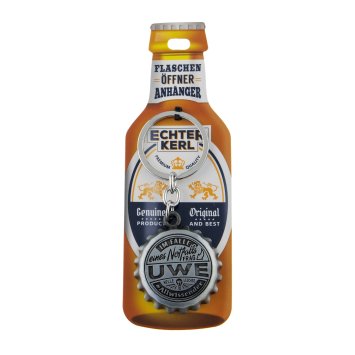 Echter Kerl Flaschenöffner Uwe
