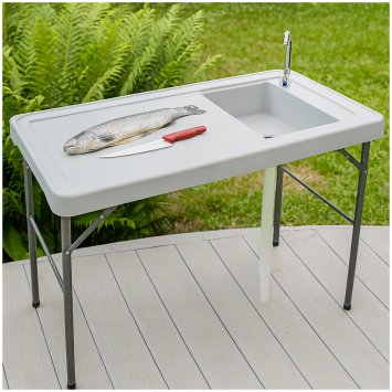 Fischreinigungstisch klappbarer Filetiertisch