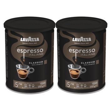 Lavazza Caffè Espresso, 2er Pack (2 x 250 g Dose)