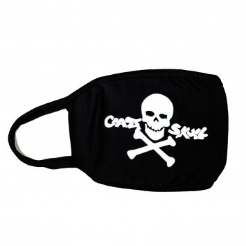 Mund-Nasen-Bedeckung Crazy Skull