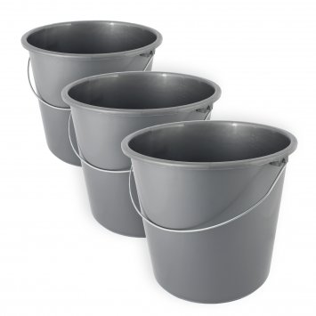 Eimer 3 Stück Haushaltseimer