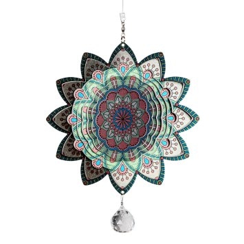 Deko Hänger Mandala grün