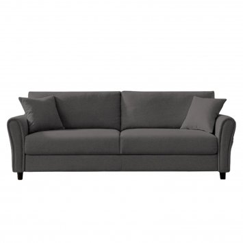 Sofa Valeria Grau Zweisitzer