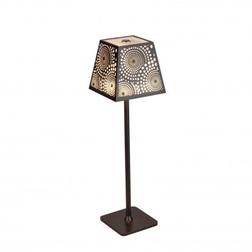 LED Tischlampe mit Touchfunktion Kreise