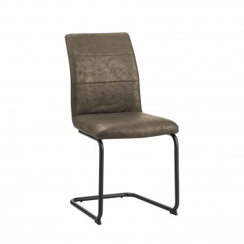 Schwingstuhl Antikhellbraun