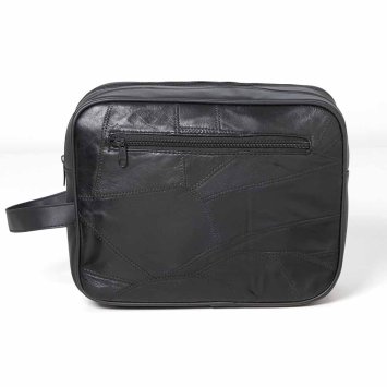 Premium Leder Kulturbeutel