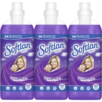 Softlan Ultra Traumfrisch feiner Duft für 45 Waschladungen 1L 3er Pack