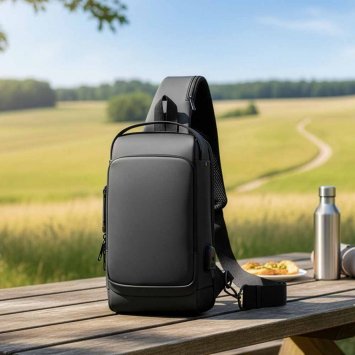 Kompakter Sicherheits-Rucksack