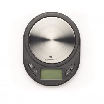 Elektrische Küchenwaage, Edelstahlplatte MasterClass