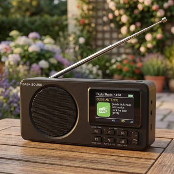Modernes DAB+-Kompaktradio