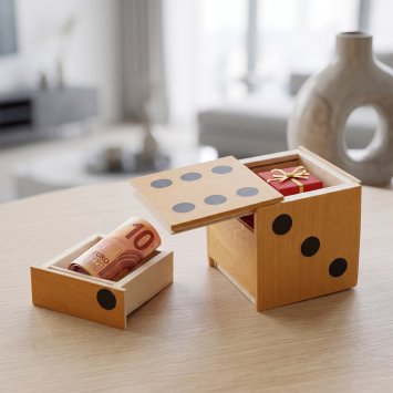 Rätsel-Geschenkwürfel "Logik"