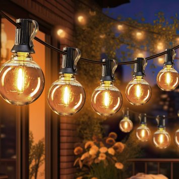 Außen-Lichterkette mit Fernbedinung