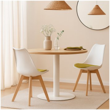 2er Set Stühle Atlanta Skandinavisches Design trifft modernen Komfort