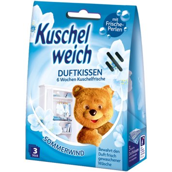 Kuschelweich Duftkissen Sommerwind bis zu 6 Wochen Kuschelfrische