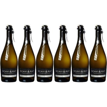 Scavi und Ray Prosecco Frizzante DOC fruchtig trocken 750ml 6er Pack