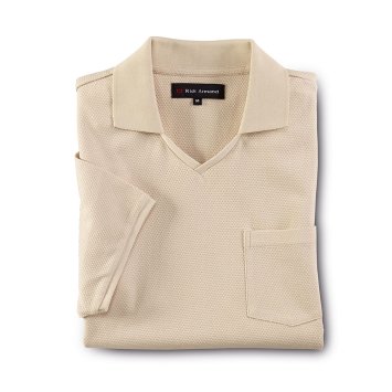 Feinstrick Poloshirt