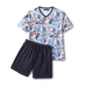 Bedruckter Sommer-Schlafanzug