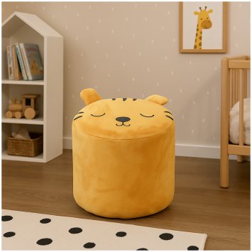 Tiger Tierhocker Kinderhocker