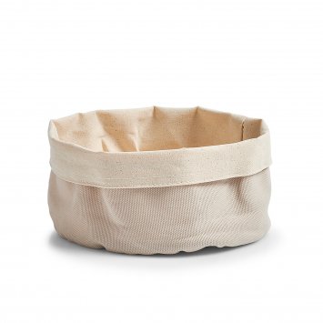 Brotbeutel, rund creme Ø 20 cm Baumwolle