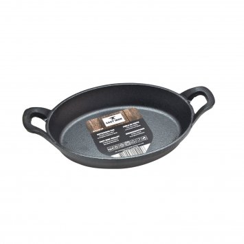 Pfanne oval mit Griffen