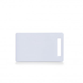 Schneidebrettchen 2er-Set Kunststoff Weiß