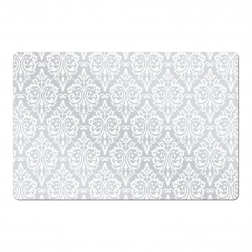 Platzmatte Rechteckig Vintage Weiß