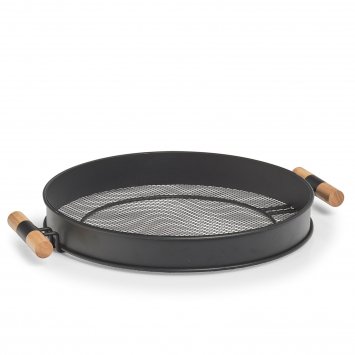 Serviertablett Metall